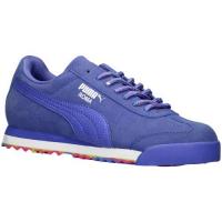 puma roma puma voor grote meisje opleidingen schoenen limestone grijs high risk rood wit Hele Goedkope c8mk9296