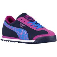 puma roma puma voor kleine meisjes opleidingen schoenen scuba blauw fuchsia purple vibrant oranje Outlet Rotterdam 7cege354