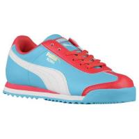 puma roma puma voor kleine meisjes opleidingen schoenen wit vivid viola blauw atoll Winkels Belgie d0g5s168