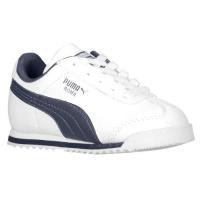 puma roma puma voor mini jongens opleidingen schoenen zwart team gold wit Winkels Haarlem 7elvw483