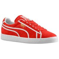 puma suede classic puma voor heren basketbal schoenen high risk rood peacoat wit Beste Schoen i43rw204