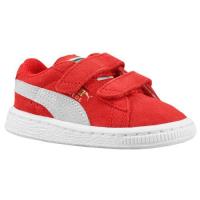 puma suede classic puma voor mini jongens basketbal schoenen sulphur spring Hoge Kwaliteit f5hc1923