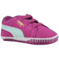 puma suede crib puma voor zuigeling meisjes basketbal schoenen zwart zwart metallic gold Schoenen Models sob18213