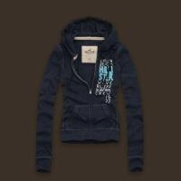 dames hollister pullover zip 1922 koningsblauw On Sale Novel tuye0243