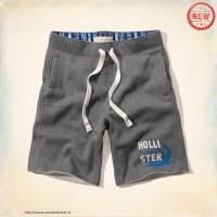 heren hollister athletic shorts sharks diepgrijze wit blauw Outlet Online rt2hc987