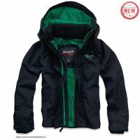 heren hollister hooded jassen koningsblauw groen Original Goedkope 3lu7t673