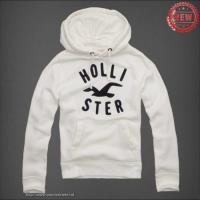 heren hollister pullover letter logo wit Overhemd Dragen 6qd8b776