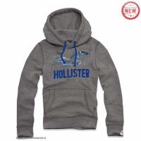 heren hollister pullover logo donkergrijs blauw Overhemd Casual 27uuj819