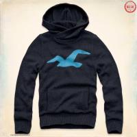 heren hollister truien hooded logo koningsblauw Winkel Enschede 6mff8444